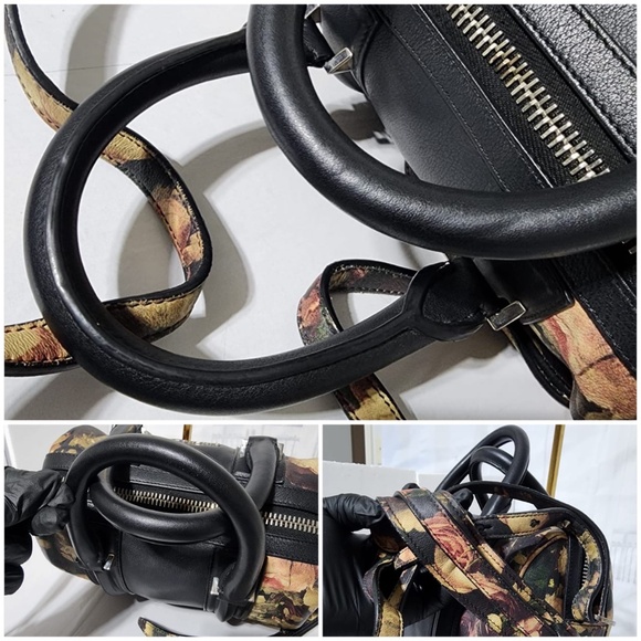 Authentic Givenchy Lucrezia Printed Leather Satchel Bag - Picture 13 of 14